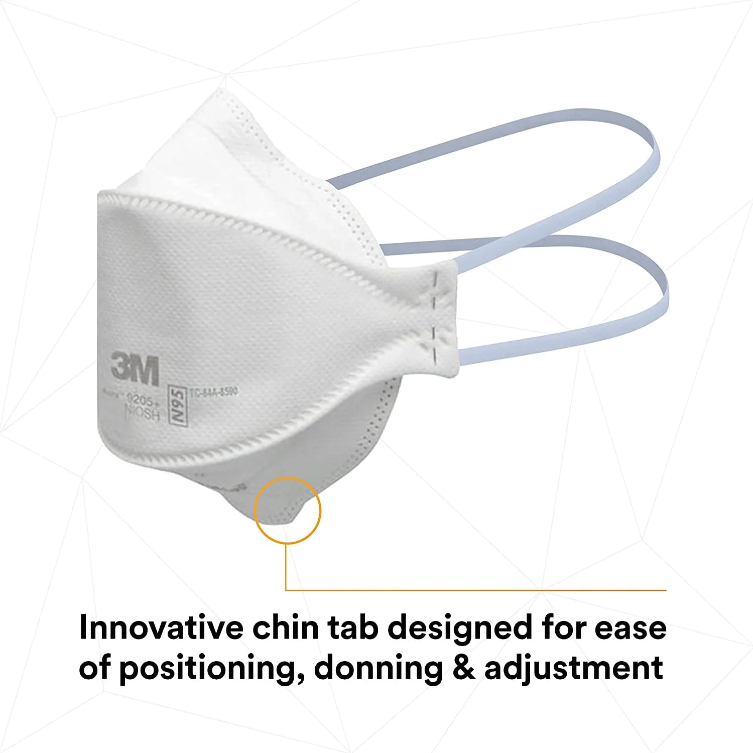 3M Aura 9205+ NIOSH N95 Respirator Mask - Made in USA